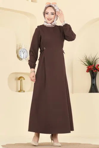 E.R.K. - Dress 5110ERK1158 Light Brown