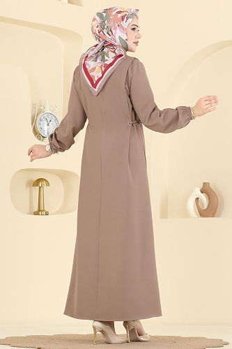 moda selvim Dress 5110ERK1158 Vision - Thumbnail