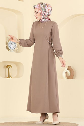 moda selvim Dress 5110ERK1158 Vision - Thumbnail