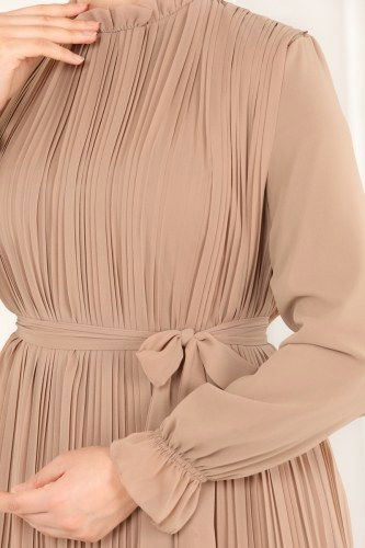 moda selvim 5119AL357 فيزيون فستان - Thumbnail