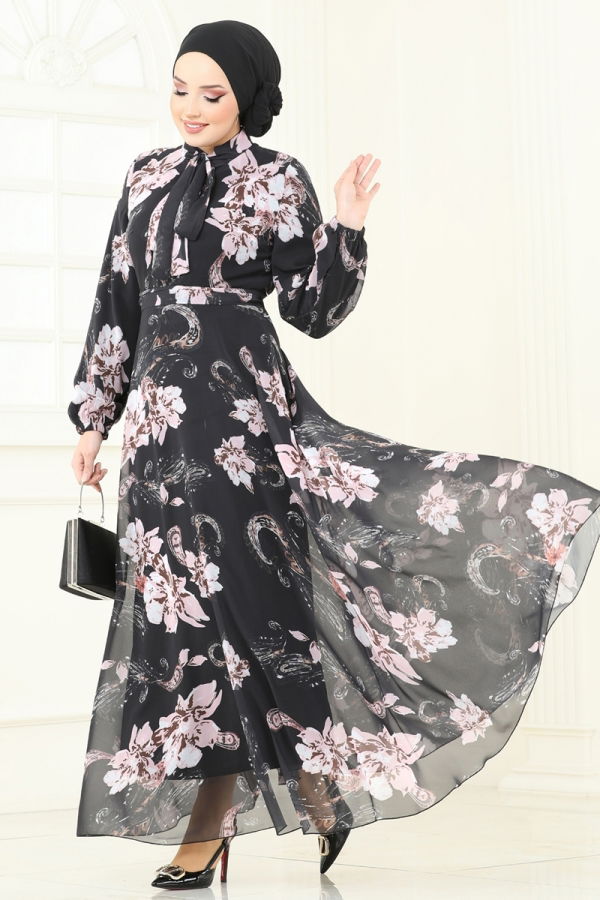 Modaselvim NET 20%+20% DISCOUNT IN THE CARD Dress 5188AL357 Black