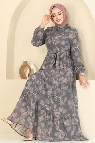 A.L. - Dress 5205AL357 Anthracite