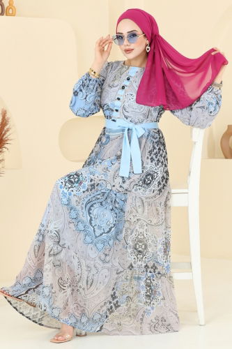 A.L. - Dress 5297AL357 Baby Blue