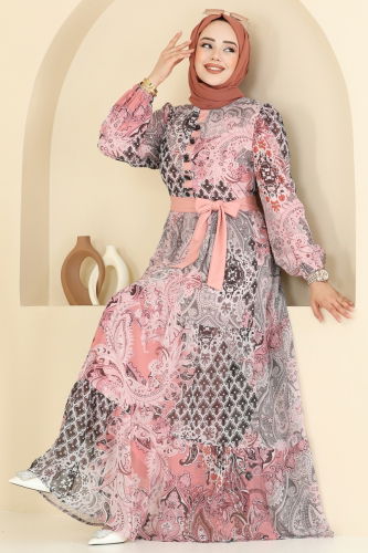 A.L. - Dress 5297AL357 Powder