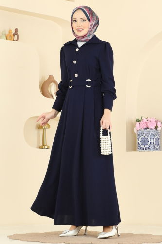 A.L. - Dress 5370AL357 Navy Blue