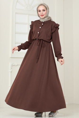 M.P. - Dress 550MP806 Brown