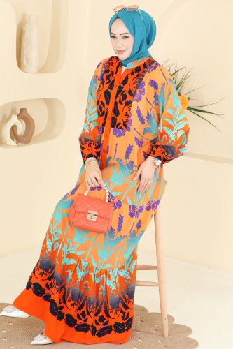 Z.N.N.K. - Dress 5577ZNNK1102 Oranj