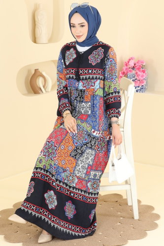 Z.N.N.K. - Dress 5578ZNNK1102 Navy Blue