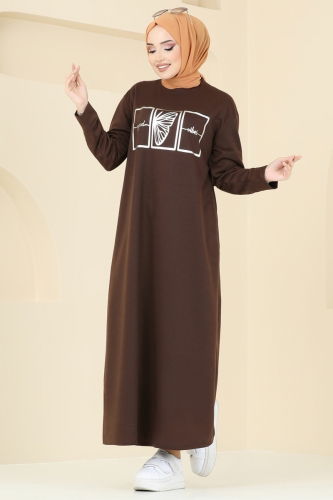 Z.N.N. - Dress 5589ZNN863 Brown