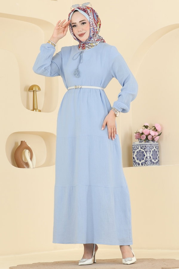 Modaselvim Dress Dress 5591ZNNK1102 Baby Blue