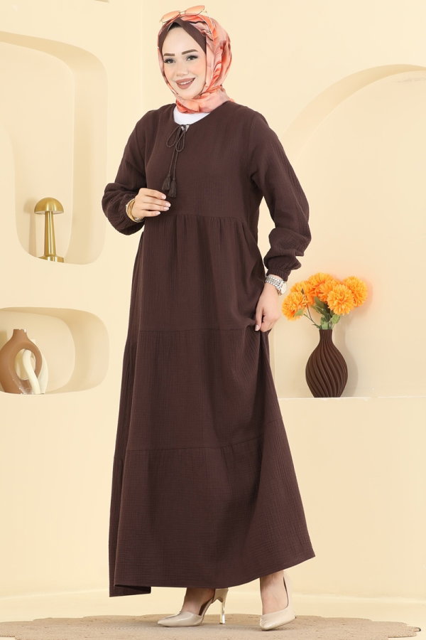 Modaselvim Dress Dress 5591ZNNK1102 Brown