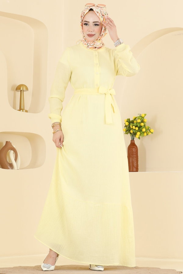 Modaselvim Dress Dress 5592ZNNK1102 Yellow