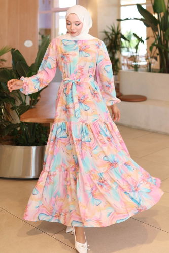 B.R.Z.K. - Dress 560BRZK1151 Pink