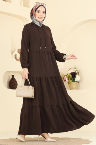 Z.N.N. - Dress 5635ZNN863 Brown