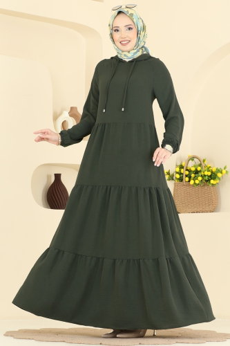 Z.N.N. - Dress 5635ZNN863 Khaki