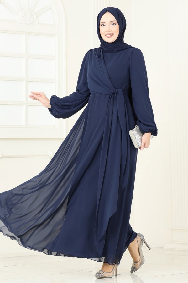 Modaselvim Dress Dress 5728EDF311 Navy Blue