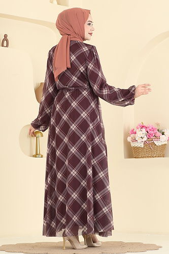 moda selvim الفستان توتي 5740EDF311 - Thumbnail