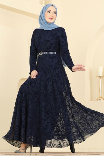E.D.F. - Dress 5752EDF311 Navy Blue