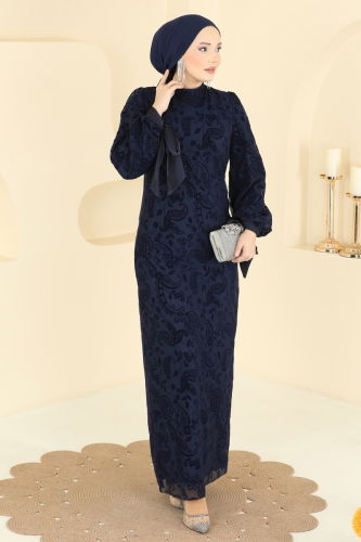 E.D.F. - Dress 5753EDF311 Navy Blue