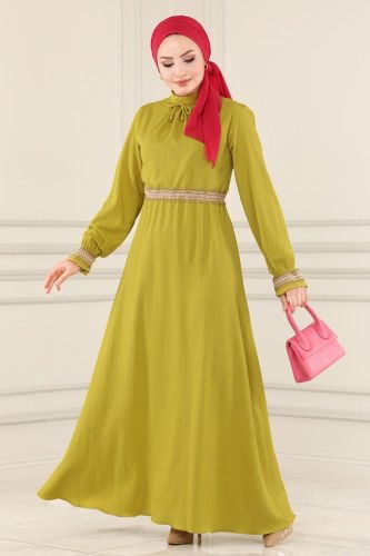 B.İ.S.S.K. - Dress 5852BSK463 Acid