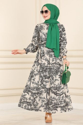B.İ.S.S.K. - Dress 5888BSK463 Black