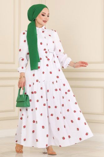 moda selvim Dress 5918BSK463 Pattern 1 - Thumbnail