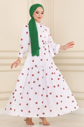 moda selvim Dress 5918BSK463 Pattern 1 - Thumbnail