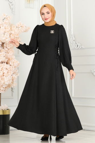 B.İ.S.S.K. - DRESS 5962BSK463 Black