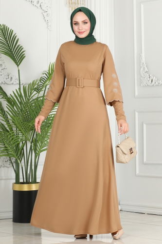 U.K.B. - Dress 6000UKB139 Latte