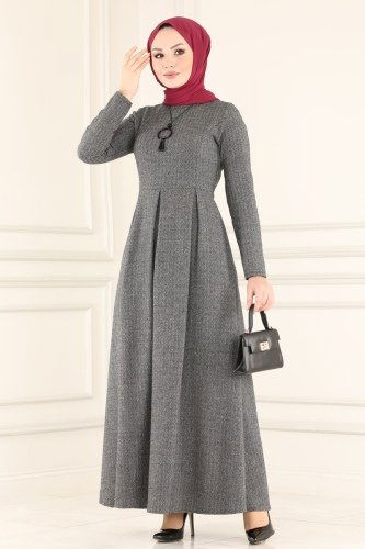 U.K.B. - Dress 6010-1UKB139 Gray