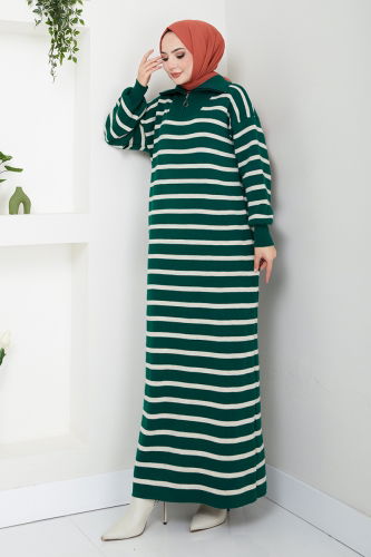 Dress 6025KL1035-M Emerald