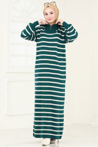 K.L.N. - Dress 6025KLN570 Emerald