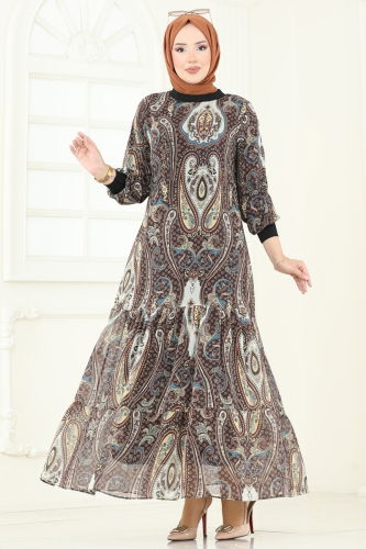 U.Z. - Dress 6071UZ662 Brown