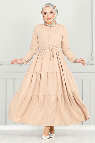 moda selvim Dress 6094TGE913-M Vision - Thumbnail