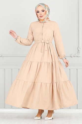 moda selvim Dress 6094TGE913-M Vision - Thumbnail