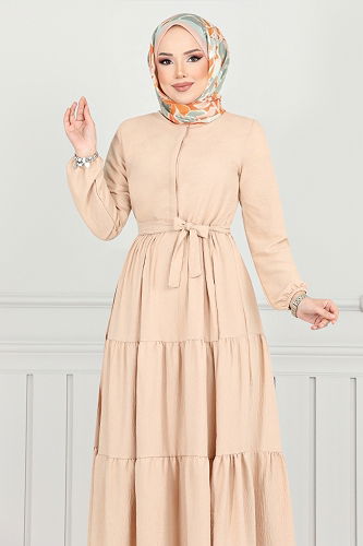 moda selvim Dress 6094TGE913-M Vision - Thumbnail