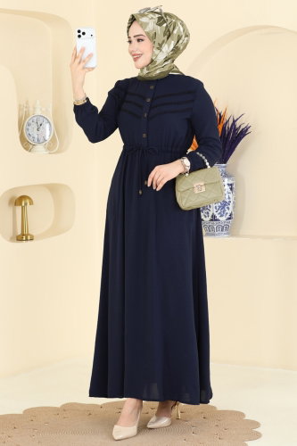 O.R.G. - Dress 6147ORG1169 Dark Navy Blue