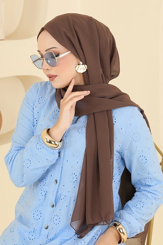 moda selvim Dress 6163ORG1169 Baby Blue - Thumbnail