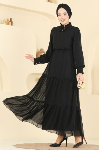 B.İ.S.S.K. - Dress 6268BSK463 Black
