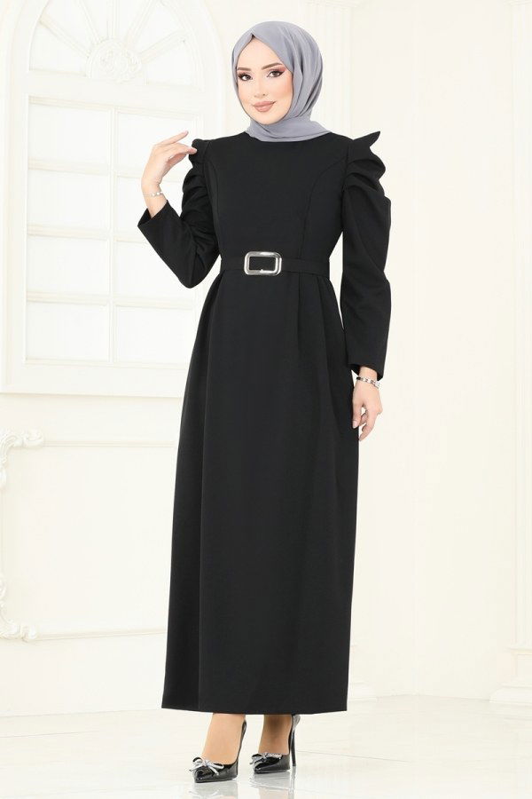 Dress 644MSM187 Black - 2