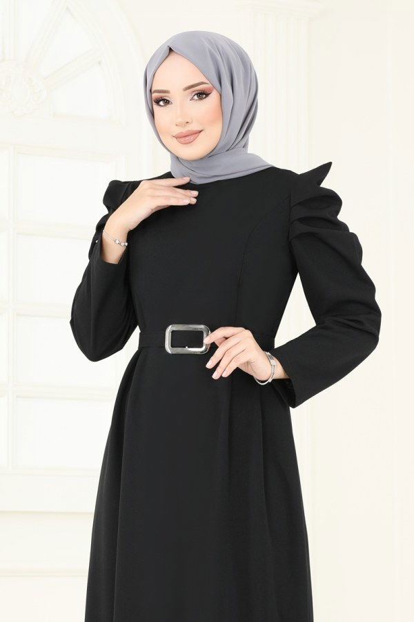 Dress 644MSM187 Black - 3