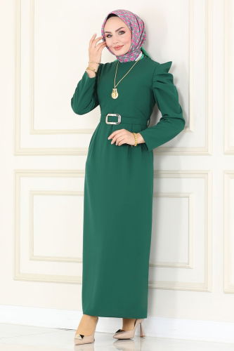 M.S.M - Dress 644MSM187 Emerald