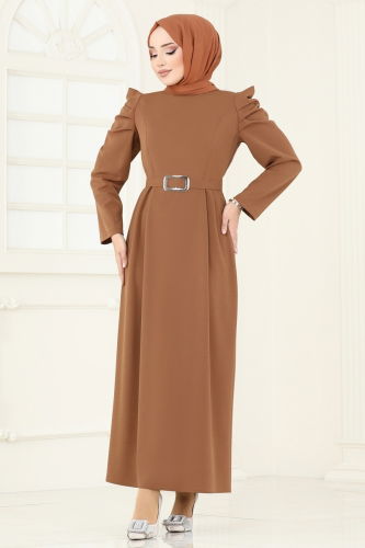 M.S.M - Dress 644MSM187 Tan