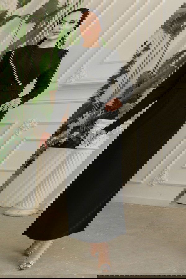 Modaselvim NET 20%+20% DISCOUNT IN THE CARD Dress 664MSM187 Black