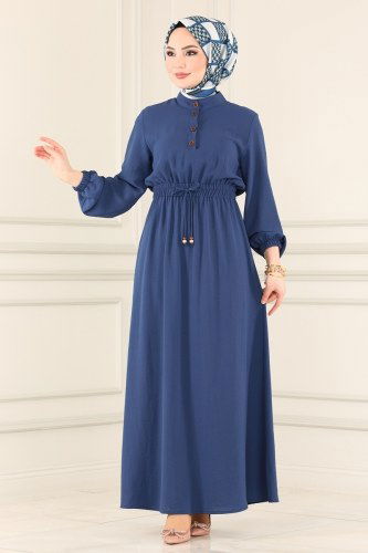 S.V.L. - 6820S324 ياقوتي فستان