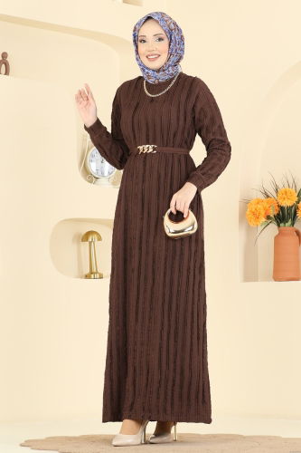 O.Z.N. - Dress 7001OZN1046 Brown