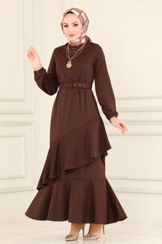 M.R.T. - Dress 7010MRT754 Brown