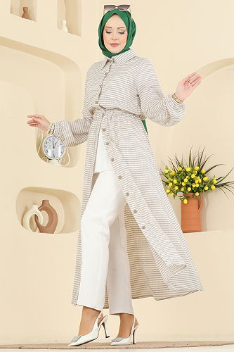 moda selvim Dress 7020OZN1046 Vision - Thumbnail