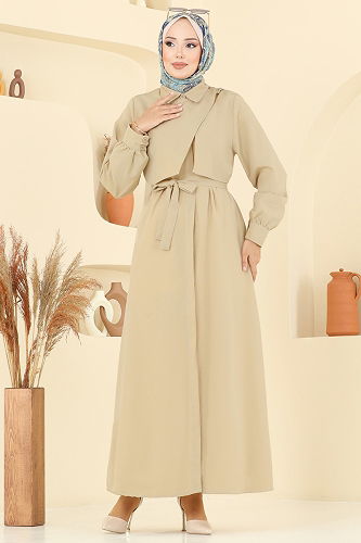 moda selvim Dress 7020UZ662 Vision - Thumbnail