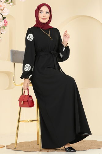 T.E.G. - Dress 7037TEG847 Black